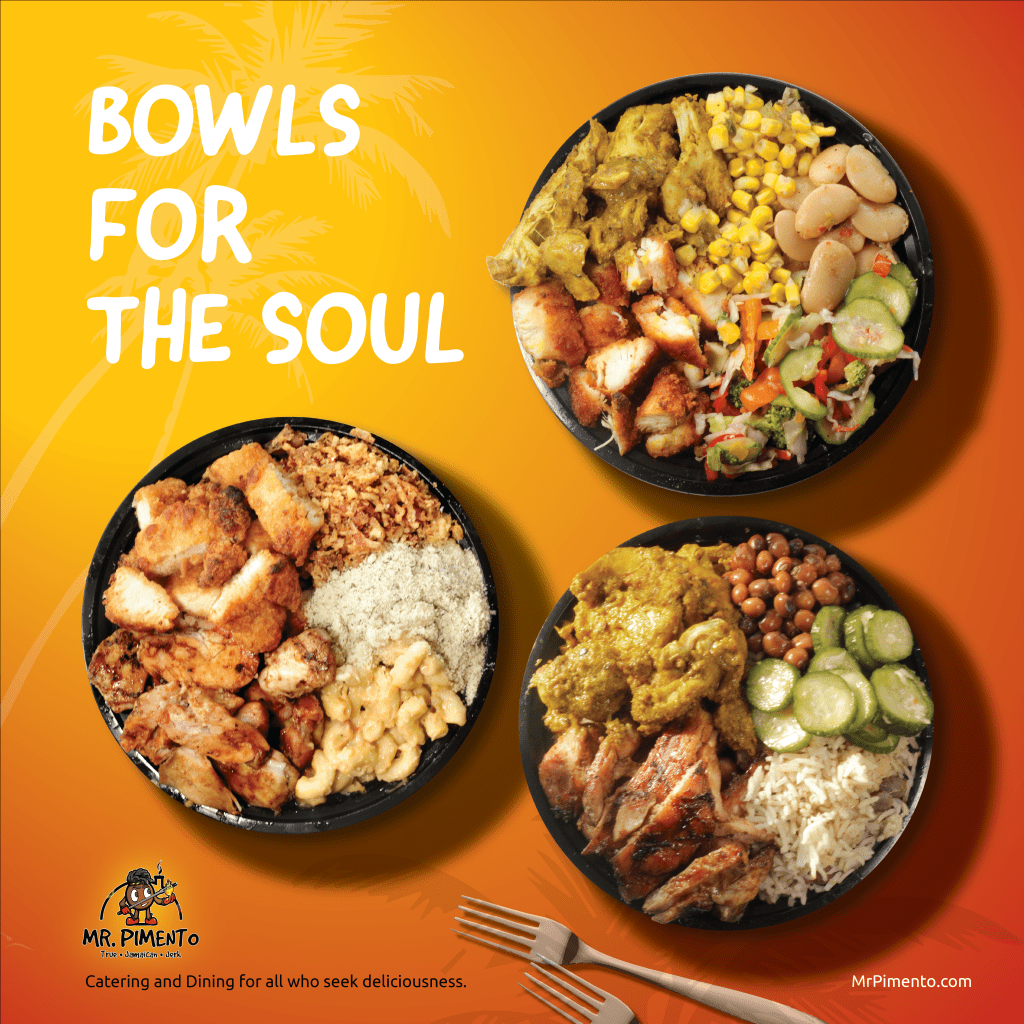 Bowls For The Soul Menu Design